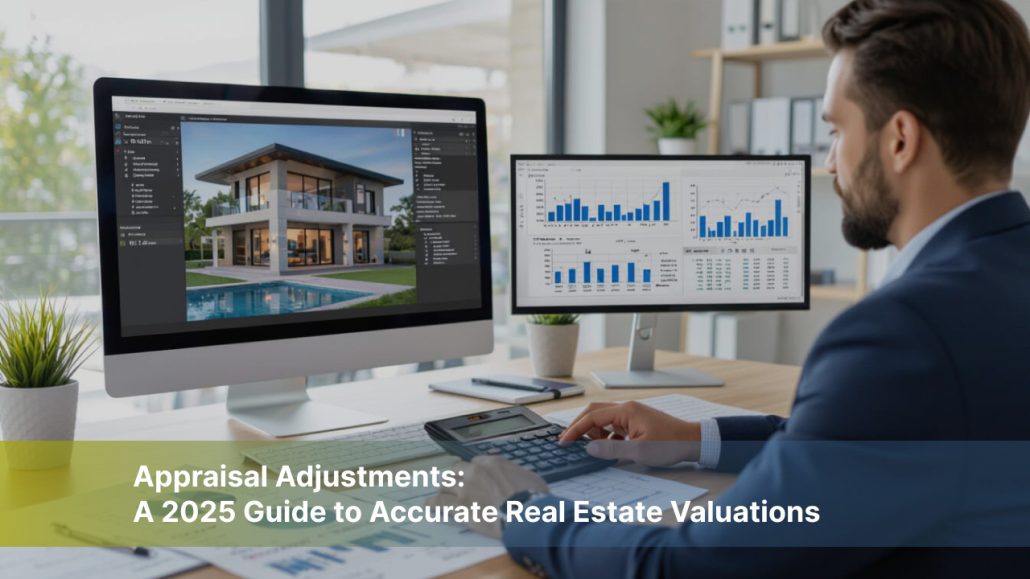 Appraisal adjustments in real estate valuation