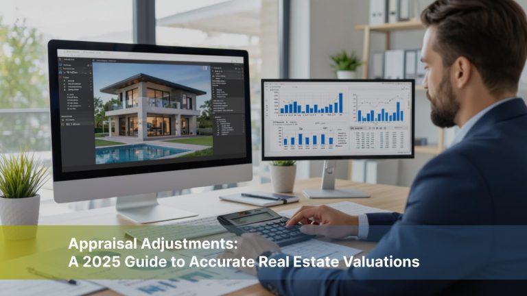 Appraisal adjustments in real estate valuation