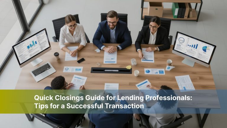 Quick Closings for Lending Professionals - Strategies for Success