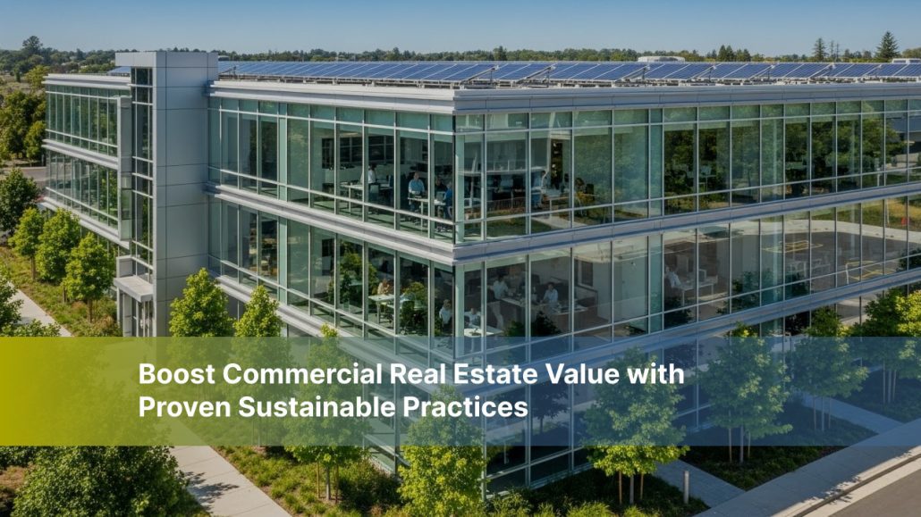 Sustainable strategies to enhance commercial real estate value