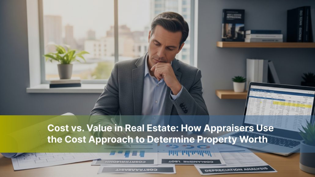 Cost vs. Value in Real Estate Appraisal Chart