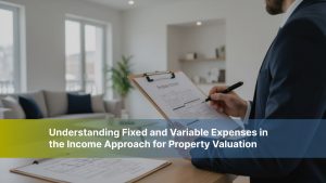Fixed and Variable Expenses Chart for Real Estate Appraisal