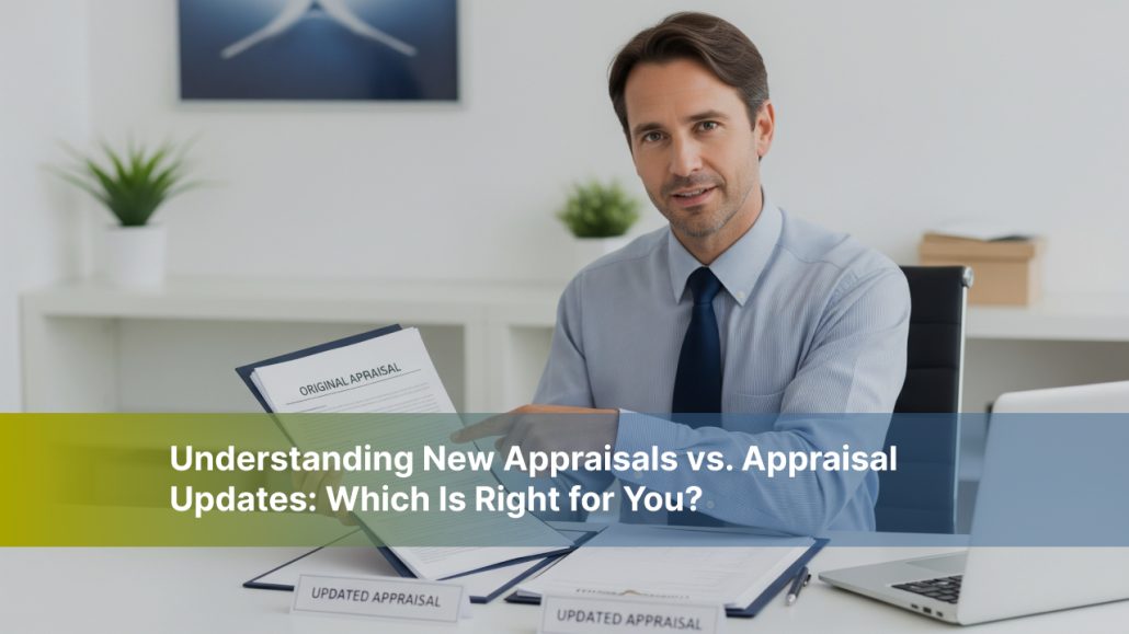 Comparison of New Appraisal vs. Appraisal Update