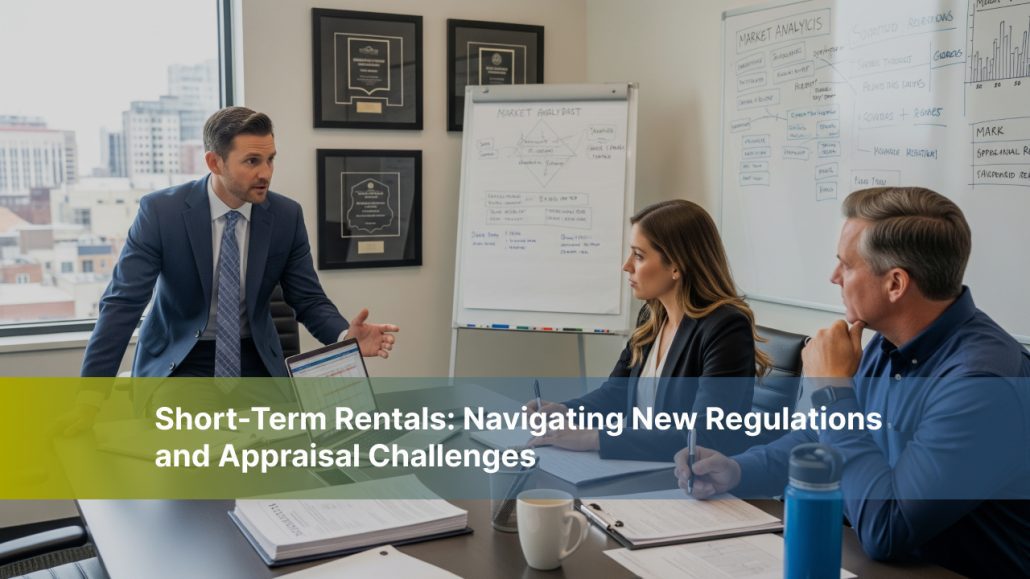 Short-term rental property with new regulations impacting appraisals