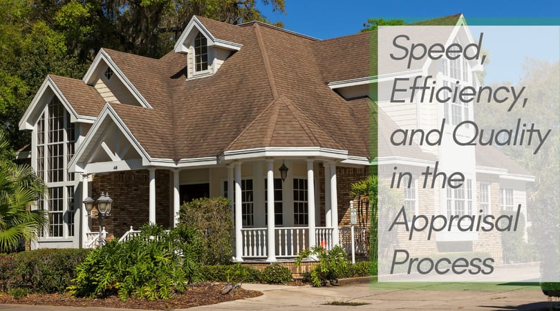 Real estate appraiser conducting a home valuation inspection
