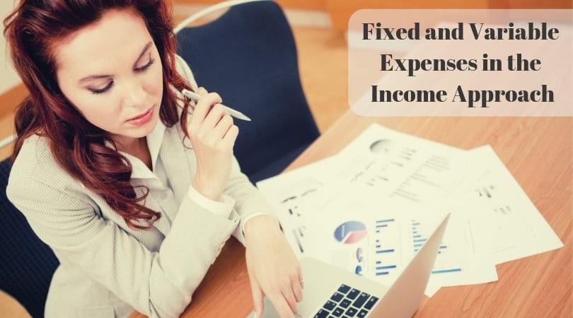 Fixed and Variable Expenses Chart for Real Estate Appraisal