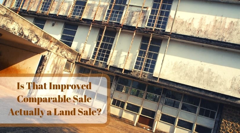 Appraisers analyzing land sales and value with comparable sales data.