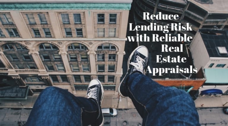 Real estate appraisal report to reduce lending risk