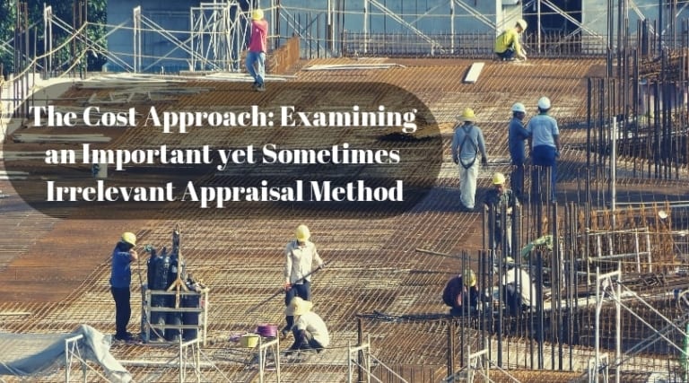 Cost approach real estate appraisal illustration