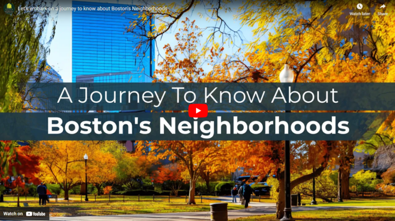 Let's embark on a journey to know about Boston's Neighborhoods